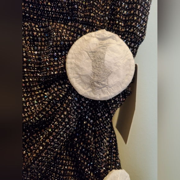 For love and lemons Margaux Glitter Maxi Dress M - Picture 3 of 8